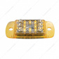 14 LED Rectangular Light (Clearance/Marker) - Amber LED/Amber Lens (Bulk)