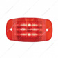14 LED Rectangular Light (Clearance/Marker) - Red LED/Red Lens (Bulk)