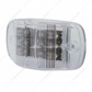 14 LED Rectangular Light (Clearance/Marker) - Amber LED/Clear Lens (Bulk)