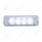 4 LED Reflector Auxiliary/Utility Light - White LED/Clear Lens