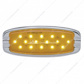 16 LED Retro Light (Clearance/Marker) - Flush Mount - Amber LED/Amber Lens