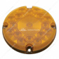 17 LED 7" Turn Signal Light - Amber LED/Amber Lens (Bulk)
