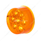 7 LED 2" Round Light (Clearance/Marker) - Amber LED/Amber Lens