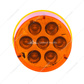 7 LED 2" Round Light (Clearance/Marker) - Amber LED/Amber Lens