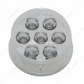 7 LED 2" Round Light (Clearance/Marker) - Red LED/Clear Lens