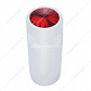 1-5/8" Short Toggle Switch Extension With Color Crystal - Red Crystal