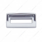 Chrome Plastic Switch Label Covers With Visor For 2001 & Older Peterbilt (6-Pack)