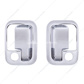 Chrome Door Handle Trim Cover Set for Peterbilt & Kenworth (2005+)- Pair (Driver & Passenger)