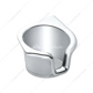 Chrome Plastic Cup Holder For Peterbilt 389 (2008+) & 386/379/378/335/330 (2006+)
