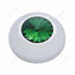 Compartment Knob Cover For 2006+ Peterbilt - Green Crystal (Card of 2)