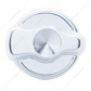 Chrome Plastic A/C Control Knob For Peterbilt - Indented