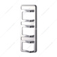 Chrome 3-Rocker Switch Cover For Peterbilt 579 (2012-2019) & 567 (2014-2019)- 3 Switches