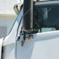 Chrome Plastic Bottom Mirror Post Cover For 1996-2010 Freightliner Century - Driver
