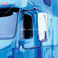 Chrome Mirror Cover For Freightliner Century (2005-2010) & Columbia (2005-2020) - Passenger (Bulk)