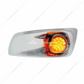 Fog Light Cover With 19 Amber LED Reflector Light For 2007-17 KW T660