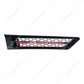 Hood Air Intake Grille With Red LED For 2018-2024 Freightliner Cascadia 126 - Driver