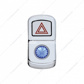"Hazard" Rocker Switch Cover With Color Crystal