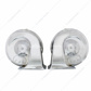 Chrome Dual Tone Horns For Car, Truck, & Motorcycle
