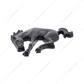 Plastic Bucking Horse Emblem - Matte Black