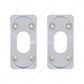 Chrome LED Mirror Bracket Cover - For Up 60018 Bracket (Bulk)