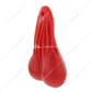 8-1/4" Tall Large Low-Hanging Rubber Balls - Red