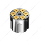 Gun Cylinder 9/10 Speed Gearshift Knob - Chrome