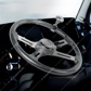 Heavy Duty Steering Wheel Spinner - Liquid Silver