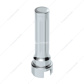 Thread-On Dallas Style Gearshift Knob With Adapter - Chrome/Vertical