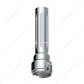 Thread-On Dallas Style Gearshift Knob With Adapter - Chrome/Vertical