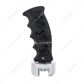 Skulls Pistol Grip Gearshift Knob With 13/15/18 Speed Adapter - Black