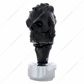 Skull Gearshift Knob With 13/15/18 Speed Adapter - Black