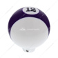 Number 12 Pool Ball Gearshift Knob - Gloss Purple Striped