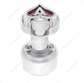 Ace of Spade Thread-On Gearshift Knob With 13/15/18 Speed Adapter - Chrome