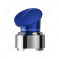 Thread-On T-Shape Gearshift Knob With Chrome 9/10 Speed Adapter - Indigo Blue