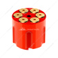 Gun Cylinder 9/10 Speed Gearshift Knob - Cadmium Orange