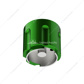 Gun Cylinder 9/10 Speed Gearshift Knob - Emerald Green