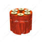 Gun Cylinder 13/15/18 Speed Gearshift Knob - Cadmium Orange