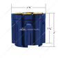Gun Cylinder 13/15/18 Speed Gearshift Knob - Indigo Blue