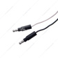 Thread-On Daytona Style Spike Gearshift Knob With LED 13/15/18 Speed Adapter - Black/White LED