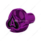 Ace Of Spades Air Valve Knob - Candy Purple With Gloss Black Inlay