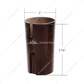 Plastic Lower Gearshift Knob Cover - Wooden Pattern