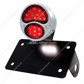 SS 1928 Ford Model A Style LED Tail Light Assembly With Horizontal Mounting Bracket For Motorcycle