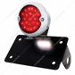 SS 1933 Ford Style LED Tail Light Assembly With Horizontal Mounting Bracket For Motorcycle