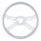 18" Stainless Steel 4 Spoke Steering Wheel
