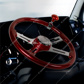 18" Color 4 Spoke Steering Wheel - Indigo Red
