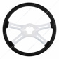 18" Carbon Black Steering Wheel