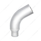 Chrome 58 Degree Angled Exhaust Elbow For Peterbilt 379 - Straight 5" OD To 5" OD