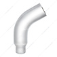 Chrome 58 Degree Angled Exhaust Elbow For Peterbilt 379 - 8" OD To 5" OD